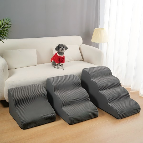 High Density Foam Dog Steps for Small Dogs & Medium Cats