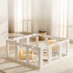 Dog Playpen Indoor for Puppies & Small Dogs