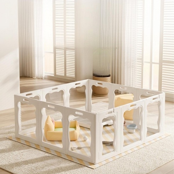 Dog Playpen Indoor for Puppies & Small Dogs