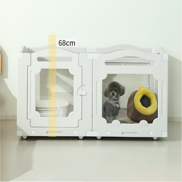 Plastic Puppy Pen for Puppies & Small Dogs