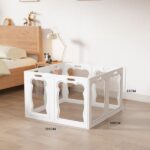 8 Panel Plastic Dog Pen for Puppies & Small Dogs