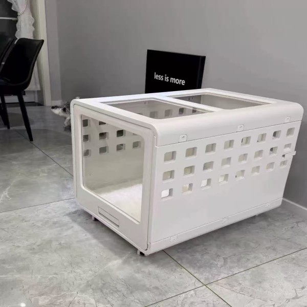 Dog Crate with Transparent Door for Better Visibility