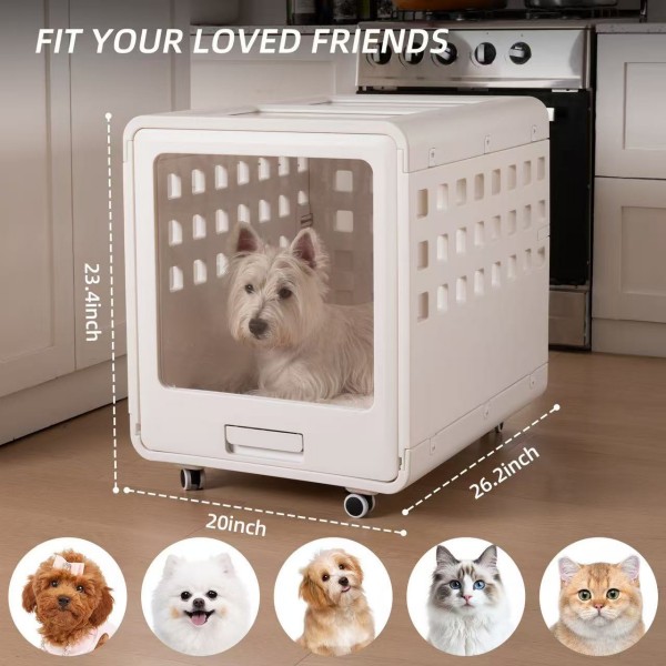 Compact Dog Crate Furniture for Small Indoor Spaces