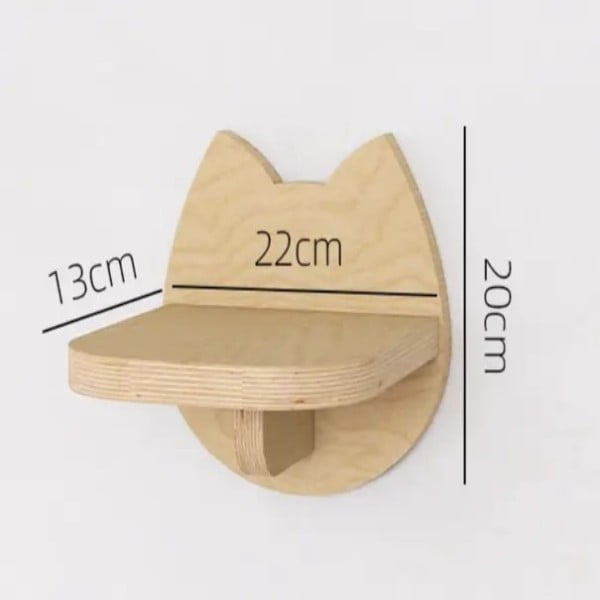 Compact Cat-Ear Landing Shelf