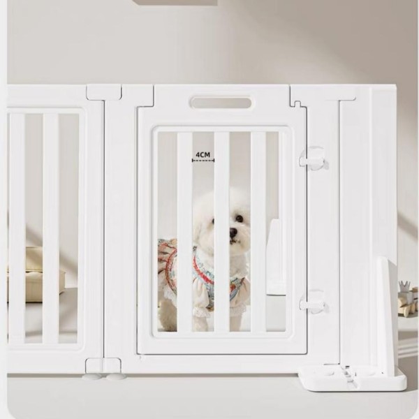 Tall Plastic Freestanding Pet Gates for Puppies & Small Dogs