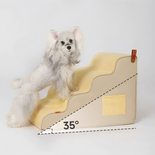 Low-Step Dog Stairs for Senior Dogs and Easy Indoor Access