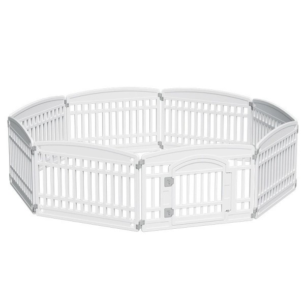 Plastic Dog Pen for Puppies & Small Dogs