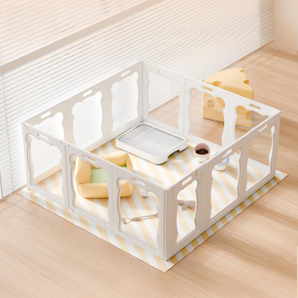 Dog Playpen Indoor for Puppies & Small Dogs