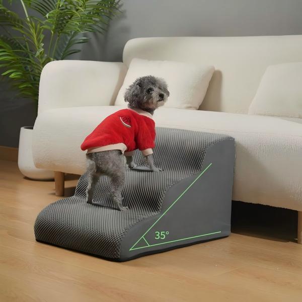 Dog Steps for High Bed and Bedside Pet Access