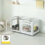 Plastic Dog Pen for Puppies & Small Dogs