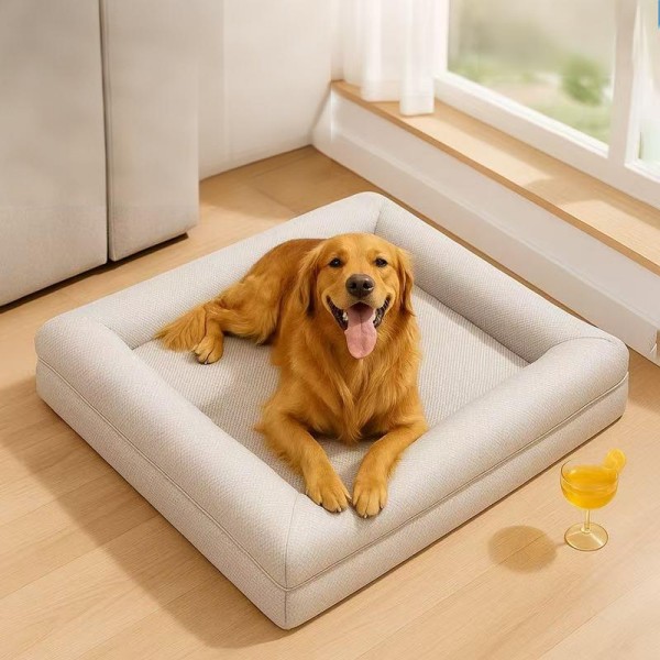 Cooling Orthopedic Dog Bed for Summer Comfort and Support