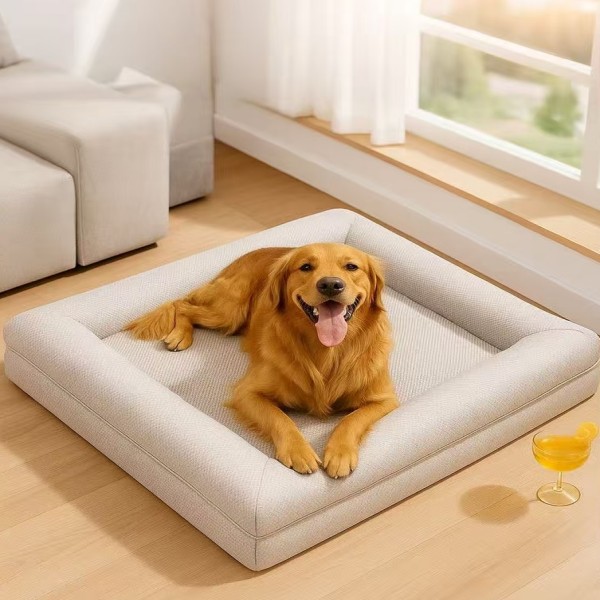 Cooling Orthopedic Dog Bed for Summer Comfort and Support