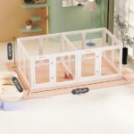 Plastic Dog Pen Indoor for Puppies & Small Dogs