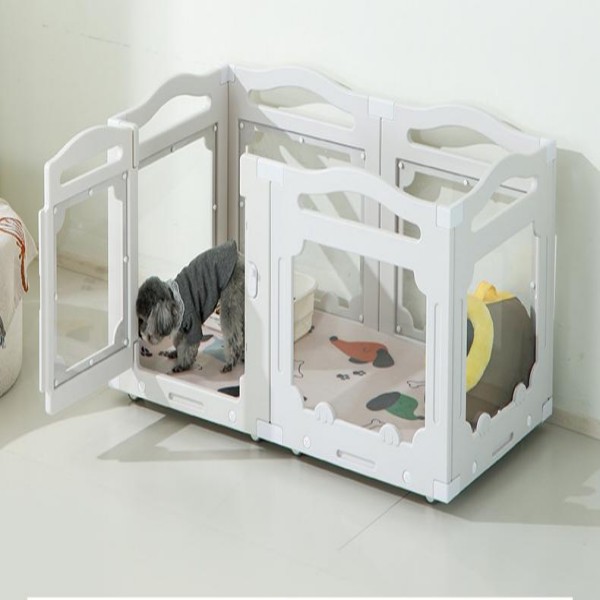Plastic Dog Pen for Puppies & Small Dogs