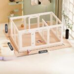 Dog Playpen Indoor for Puppies & Small Dogs