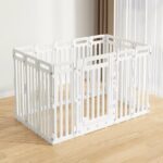 Plastic Freestanding Pet Gates for Puppies & Small Dogs