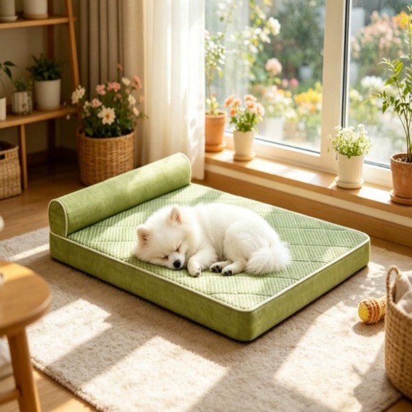 Cooling Orthopedic Dog Bed for Summer Comfort and Support