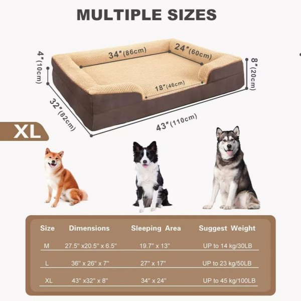 Orthopedic Dog Bed Manufacturer for Retail and Private Label Ranges