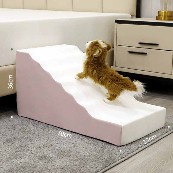 Low-Step Dog Stairs for Senior Dogs and Easy Indoor Access