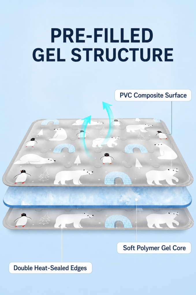 Cooling Mat for Dogs Manufacturer | Custom Gel Cooling Pads