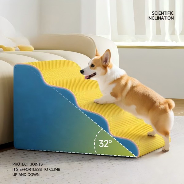 Foam Ramp for Dogs for Gentle Indoor Pet Access