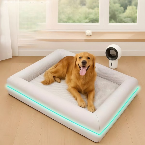 Cooling Orthopedic Dog Bed for Summer Comfort and Support