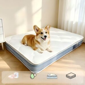 Washable Waterproof Dog Crate Mat