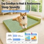 Cooling Orthopedic Dog Bed for Summer Comfort and Support