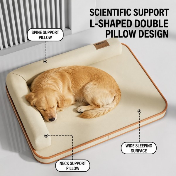 Cooling Orthopedic Dog Bed for Summer Comfort and Support