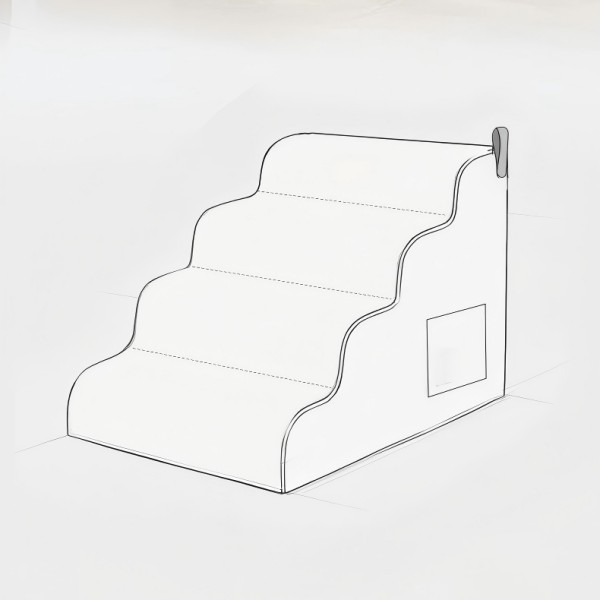 Dog Steps for High Bed and Bedside Pet Access