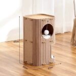 Felted Cat House Manufacturer | Multi-Level Felt Cat House