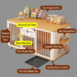 Dog Crate Furniture with Storage Manufacturer