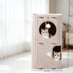 Felted Cat House Manufacturer | Multi-Level Felt Cat House