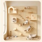 Cat Wall Shelves Manufacturer | Modular Pegboard Cat Shelf Sets