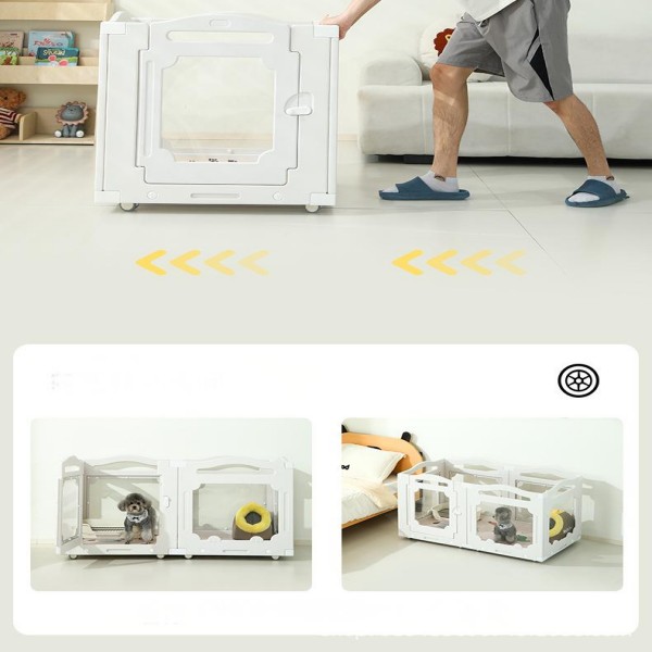 Plastic Puppy Pen for Puppies & Small Dogs