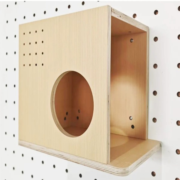 Cat Climbing Wall Shelves Manufacturer | Modular Pegboard Cat Wall System