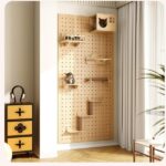 Wall Mounted Cat Furniture Manufacturer | Modular Pegboard Cat Wall System