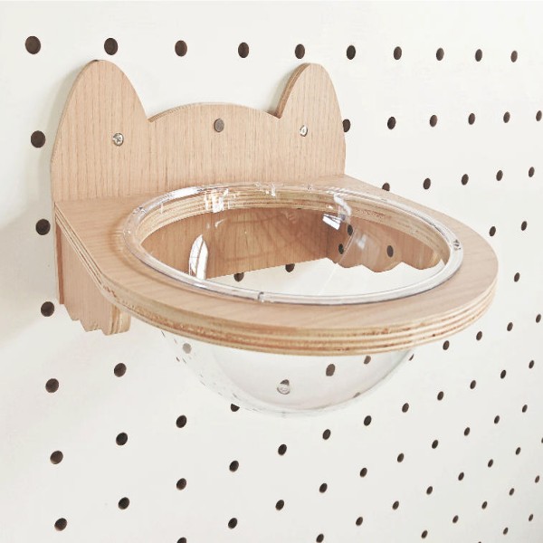 Modern Cat Wall Shelves Manufacturer | Floating Pegboard Cat Shelves