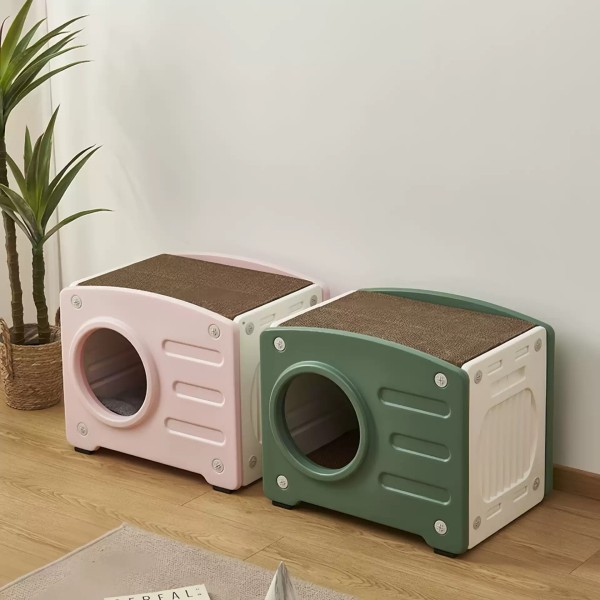 Plastic Cat Condo Manufacturer | Modular & Stackable Plastic Cat Houses