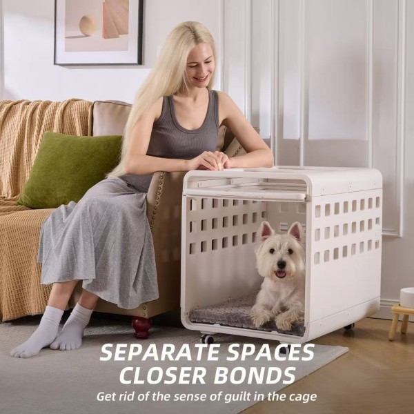 White Dog Crate Furniture Manufacturer