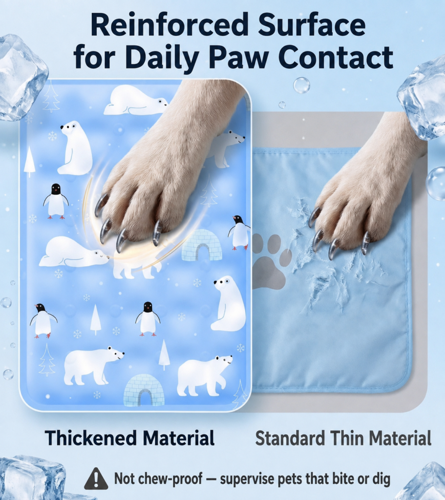 Are Dog Cooling Mats Chew-Proof? Clear Durability Limits