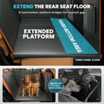Backseat Extender for Dogs Manufacturer | Hard Bottom Car Platform